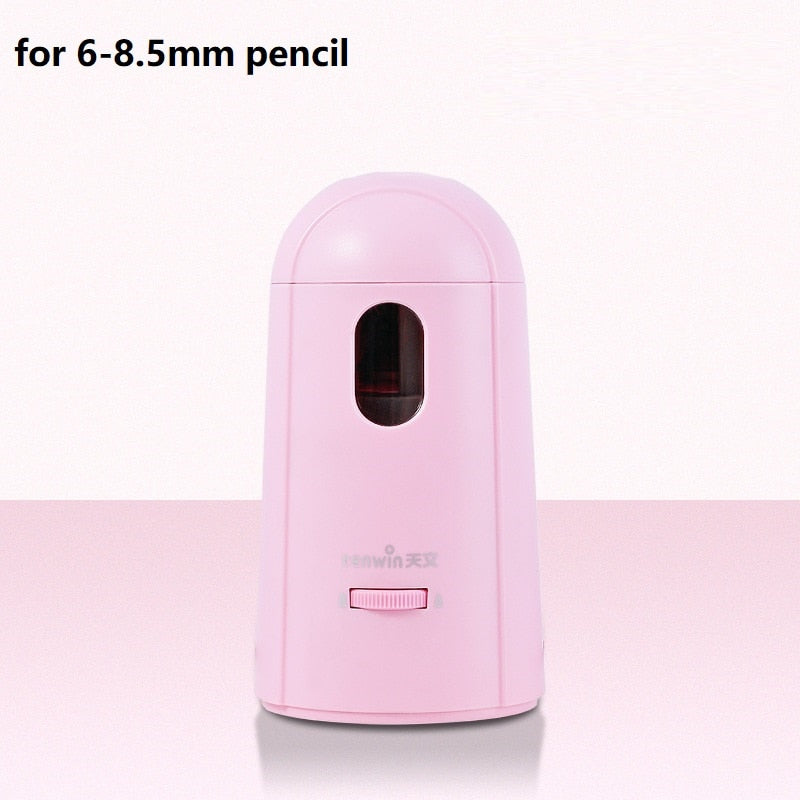 Tenwin Automatic Electric Pencil Sharpener For Colored Pencils Sharpen Mechanical Office School Supplies Stationery Free Ship