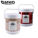 Mini olla arrocera DMWD de 12V y 24V, 1,6 l, para coches, camiones, sopa eléctrica, máquina de cocinar gachas, vaporizador de alimentos, caja de almuerzo de calentamiento rápido