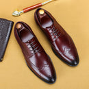 Desai 2022 New Men Dress Handmade Shoes Genuine Leather Male Oxford Italian Classic Vintage Lace-up Men&