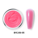1pc Beautilux UV LED Hard Contruction Nail Gel Soak Off Nails Pink UV Gel Polish Nail Art Decoration Extension Gel 50g