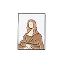 Painter Van Gogh Self Portrait Brooch Sunflower VINCENT Enamel Pin Jeans Backpack Art Lovers Friends Gifts