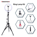 Yizhestudio Ring Lamp with tripod Dimmable Selfie Ring Light with stand color Annular tube photographic lighting For Live Studio