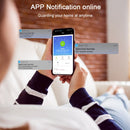 CPVAN Intelligent Wireless Doorbell 58 Ring Songs Smart Door Bell Chime EU UK US Plug TUYA APP Wifi Doorbell Alarm System