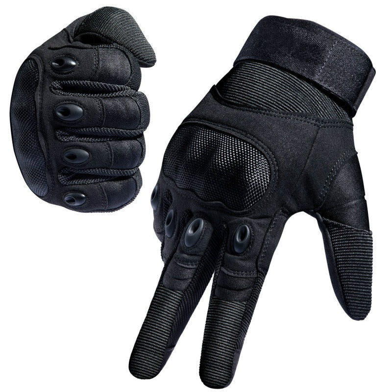 Outdoor Knuckle Taktische Handschuhe für Männer Militärhandschuhe zum Schießen von Airsoft Paintball Motorradklettern und Schwerlastarbeiten