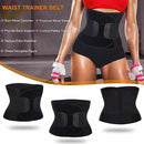 LAZAWG, cinturón de entrenamiento de cintura para mujer, faja reductora de cintura para Control de barriga, faja de entrenamiento para el sudor de Sauna, faja deportiva delgada para el vientre
