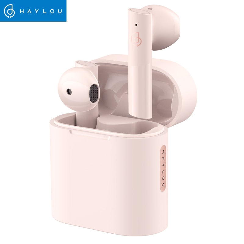 HAYLOU MoriPods Qualcomm QCC3040 HIFI Wireless Earphones TWS Bluetooth V5.2 Headphones Apt Adaptive AAC 4 Mics Noise Canceling