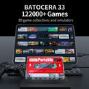 2T HDD With 122000 Retro Games For PS2/PSP/PS1/Sega Saturn/Wii/Wiiu Batocera 33 Portable External Game Hard Drive 3D Video Games