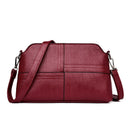 Lässige Umhängetaschen aus Leder Retro Handgemachte Arzttasche Kupplung Umhängetasche Damen Vintage-Stil Reisehandtaschen Messenger