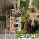 Outdoor Hunting Camera 12MP Wild Animal Detector Trail Camera HD Waterproof Monitoring Infrared Heat Sensing Night Vision
