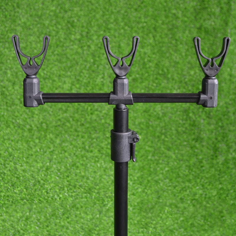 Carp Fishing Rod Pod Set 2pcs Bank Sticks and 2pcs Buzz Bars for Carp Coarse Fishing Tackle