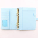 Domikee original leather hardcover binder spiral notebooks and journal stationery,personal binder agenda planner organizer  A5A6