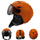 LOCLE Skihelm Integral geformter CE-Zertifizierung Erwachsene Männer Frauen Kinder Outdoor-Sportarten Schnee Snowboard Skateboard Helm