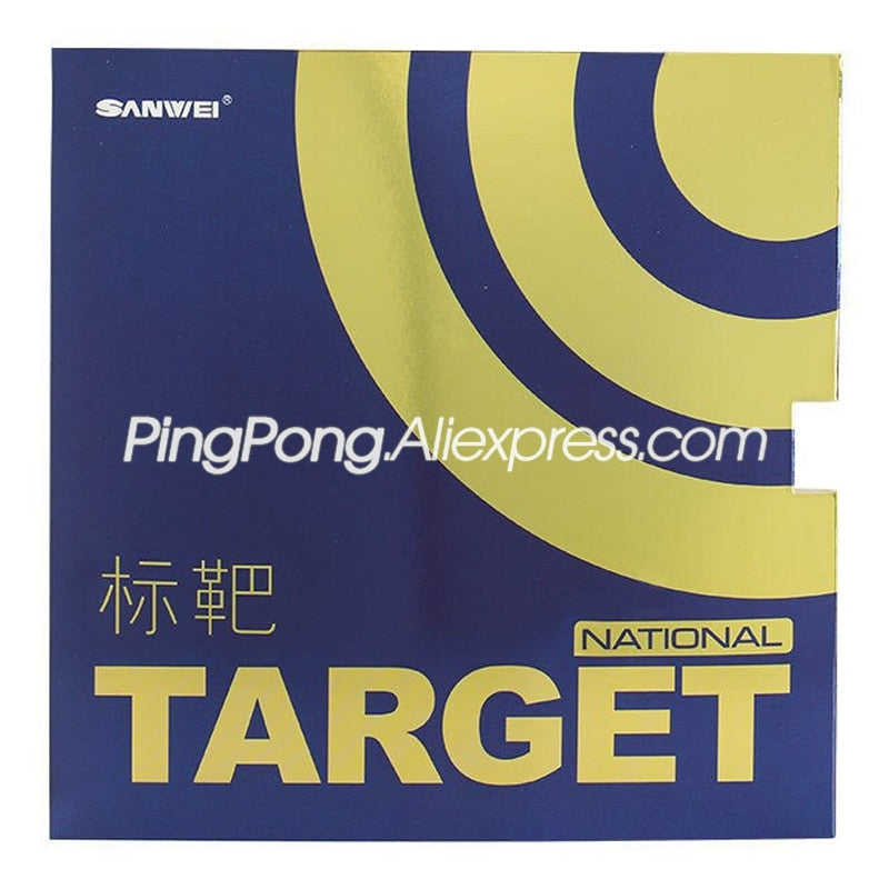 SANWEI TARGET NATIONAL Blue Sponge SANWEI Table Tennis Rubber Original SANWEI TARGET Ping Pong Rubber