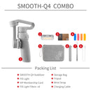 Zhiyun Smooth Q4 Smartphone Gimbal Stabilizer for iPhone 13 pro max/Xiaomi/Huawei/Samsung Xiaomi VS DJI OM 5 Phone Stabilizer