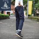 SauceZhan 310XX-HS Herren Jeans Selvedge Sanforized Denim Jeans Jeans Raw Denim Indigo Slim Fit 14,5 oz