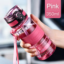 UZSPACE Sports Water Bottle Kids Tour Plastic kettle Portable LeakProof Children My Favorite Drink Bottle 350ml Tritan BPA Free