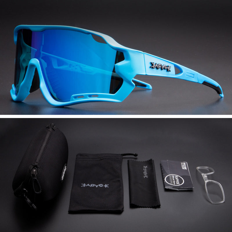 2022 New 1 Lens Cycling Eyewear Sport Running Riding Fishing Glasses Motorcycle Bicycle Goggle MTB Road Bike Sunglasses