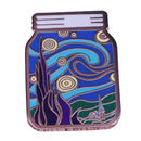 Painter Van Gogh Self Portrait Brooch Sunflower VINCENT Enamel Pin Jeans Backpack Art Lovers Friends Gifts