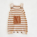 Baby Knitting Rompers Cute Overalls Newborn Girls Boys Clothes Baby Girl Boy Sleeveless Romper Jumpsuit Toddler Knit Romper