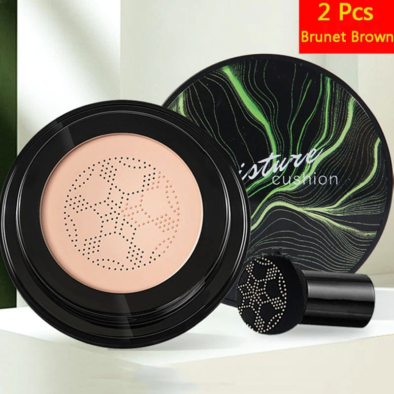 Mushroom Head Air Cushion Permeable Moisturizingl CC Cream Concealer Oil-control Foundation Brighten Face Tone Makeup Cosmetics