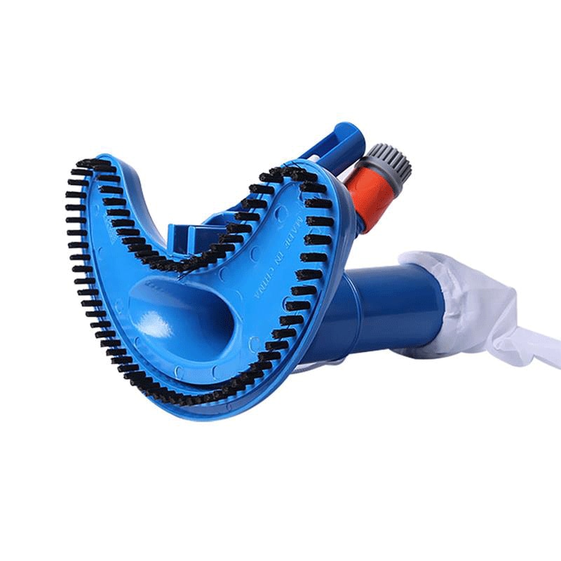 Swimming Pool Vacuum Cleaner Cleaning Disinfect Tool Suction Head Pond Fountain Spa Pool Vacuum Cleaner Brush with Handle EU/US