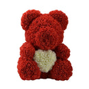 Gifts for Mom Rose Bear 25Cm/40Cm Artificial Flowers Rose Teddy Bear Wedding Anniversary Birthday Gifts for Her Girlfriend Women