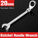 Combination Ratchet Wrench, with Flexible Head, Dual-purpose Ratchet Tool, Ratchet Combination Set. Car Hand Tools