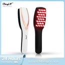 CkeyiN 3 in 1 Laser Electric Wireless Infrared Ray Massage Comb  Hair Growth Vibration Massager Anti Hair Loss Head Care Brush