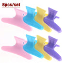 12-10-8 unids/set pinzas para el cabello de mariposa, horquillas para el cabello para mujer y niña, herramientas de sujeción para el cabello, pinzas para la sección del cabello, accesorios de salón profesional