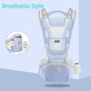 Ergonomische Babytrage Infant Baby Hipseat Carrier Ergonomische Känguru-Babytrage nach vorne gerichtet für Babyreisen