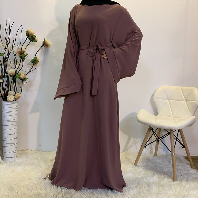 Eid Mubarak Abaya Dubai Turkey Kuftan Muslim Abayas for Women Hijab Dress Caftan Marocain Islamic Clothing De Moda Musulmanan