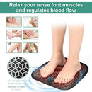 Electric EMS Foot Massager Pad Feet Muscle USB Rechargeable Stimulator Foot Massage Mat Improve Blood Circulation Relieve Pain