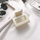 Fashion Leopard Print Hair Claws Geometric Hair Clamp Grab Hair Styling Hair Clips for Women Girls Hairpin Hair Accessories