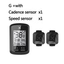 XOSS Bike Computer G+ Wireless GPS Speedometer Waterproof Road Bike MTB Bicycle Bluetooth ANT+ with Cadence Cycling Computers