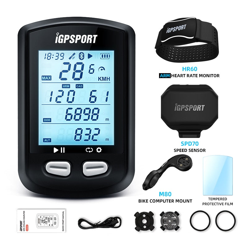 iGPSPORT IGPS iGS10S iGS 10S GPS ANT+ Odometer Cycling Bike Computer Brazil Sensors Cycl Speedomet Riding Cycling Speedometer