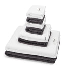 SEMAXE Luxury Bath Towel Set,2 Large Bath Towels,2 Hand Towels,4 Washcloths. Cotton Highly Absorbent Bathroom Towels (Pack of 8)