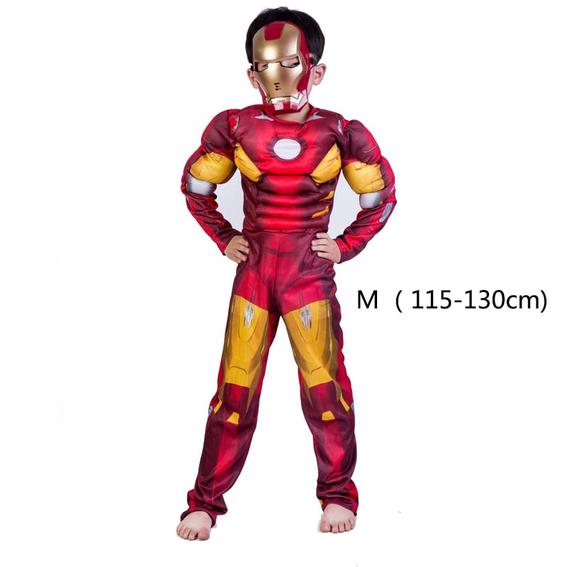 Halloween Performance Props Children Kids Holloween Costume for Cosplay Muscle  Golden Wolf with Claws Suit Clothes Child Gift