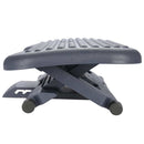 Taburete de reposapiés de altura ajustable, ergonómico, cómodo, debajo del escritorio, para el hogar, oficina, masaje, relajación, taburete para pies, soporte para relajarse