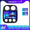 NAVISTART Car Radio For Jeep Compass Patriot 2010-2016 Autoradio Stereo 2 Din Player GPS Navigation Carplay DSP OBD No CD Player