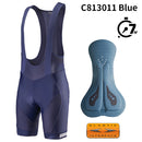 RION Cycling Shorts Men Ciclismo Masculina Bib Shorts Elastic Interface Cushion Long Distance MTB Padded Shorts Tights Slim Fit