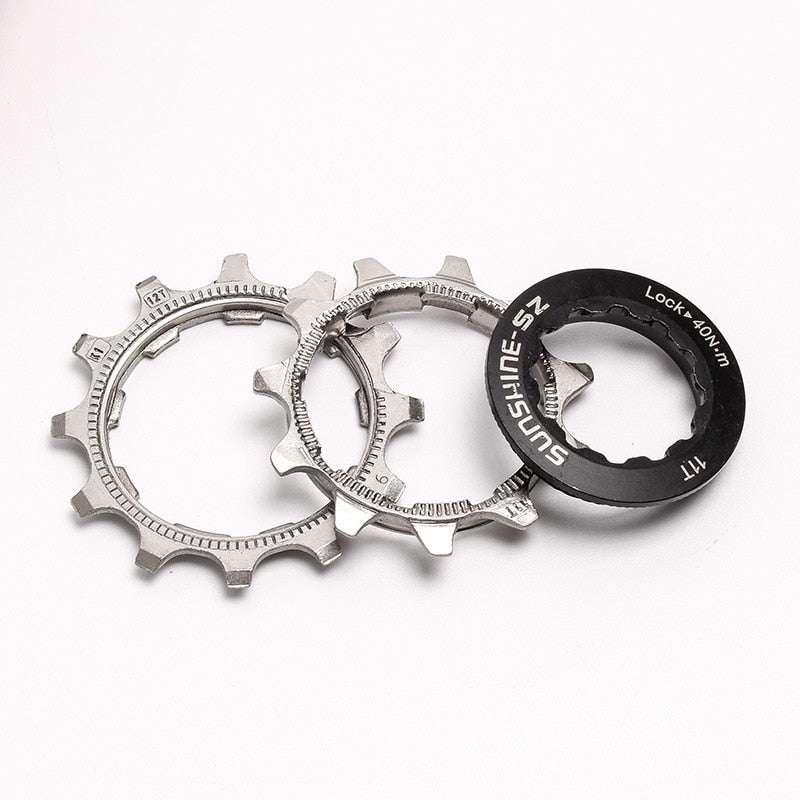 Sunshine Mountain Bike 8 9 10 11 12 Speed Velocidade Bicycle Cassette MTB Freewheel Sprocket 36T 40T 42T 46T 50T 52T for SHIMANO