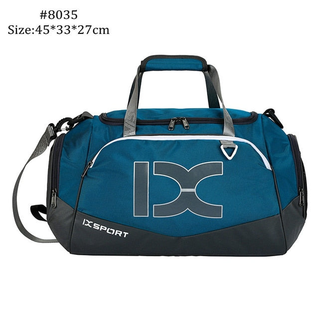 Bolsas De gimnasio para hombre para entrenamiento físico bolsa De deporte De viaje al aire libre multifunción bolsas De separación húmedas secas Sac De Sport