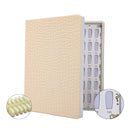 80 120 240 308 Colors PU Paper Nails Tips Card Nail Display Stand Case Model Nail Gel Polish Storage Box Nail Book Display