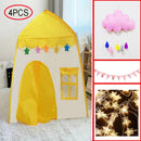 Baby Princess Game House Flowers Blossoming Boy Girl Oversized House Folding Game tent Kids Indoor Outdoor Castle Tent Gifts