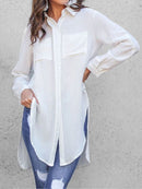 Túnicas Mujer Camisas Celmia Verano Vintage Estampado de leopardo 2022 Blusas largas Elegantes Mangas largas Oficina Tops Casual Blusas sueltas