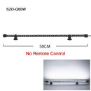 RGB Aquarium light 18-57cm Remote control diving lamp Colorful lamp 90-260v lamp for plants Fish tank essential Amphibious use