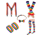 2022 New Fashion Baby Girl Candy Dress Kids Halloween Party Costume Colorful Ball Gown 2-12 Year Children Clothing