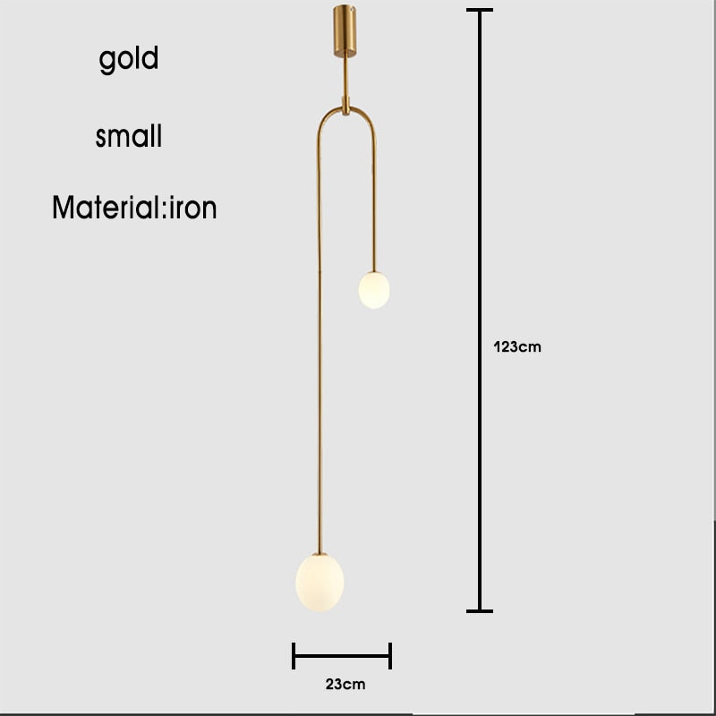 Iluminación colgante de bola de cristal moderna para dormitorio/Hotel lámpara colgante de oro nórdico/luces colgantes lámpara colgante Art Deco hogar interior