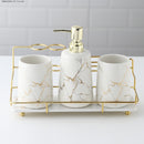 Ceramic Bathroom Kit, Mouthwash Cup, Lotion Bottle, Toothbrush Cup Holder, Creative Bathroom Accessories, Bathroom Decoration