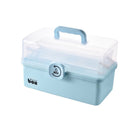 Medicine Box First Aid Storage Box 3 Layers Large Capacity Medical Box Portable Medicine Box Home Medical Box Medicine Chest